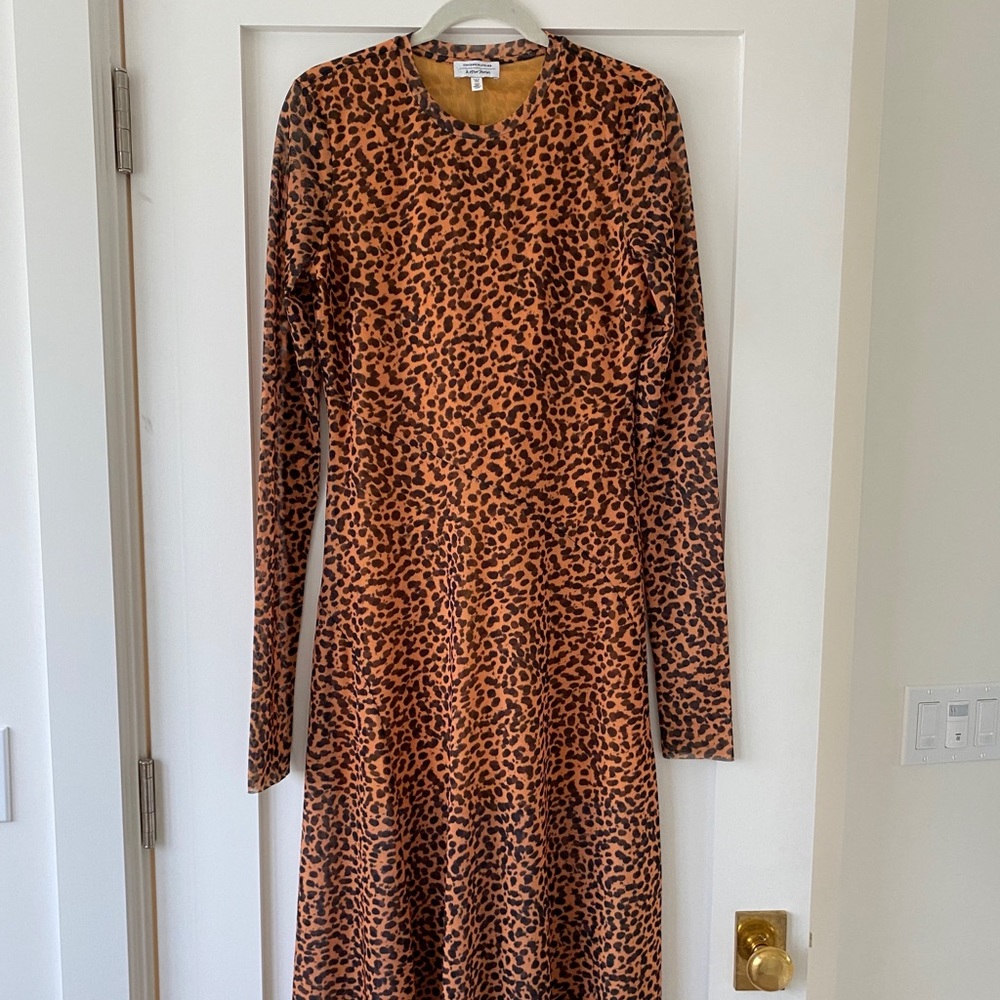 & other stories maxi dress size 8